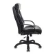 Кресло руководителя Бюрократ CH-824B/LBLACK черный искусственная кожа. Фото товара с разных ракурсов.